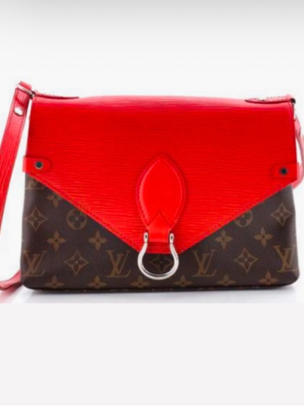 Louis Vuitton Monogram Epi St. Michel Freesia Shoulder/CrossbodyBag